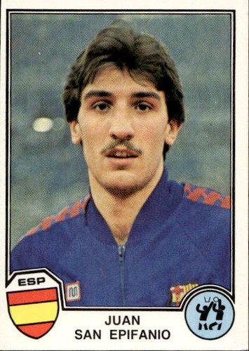1981 panini juan - juan, san